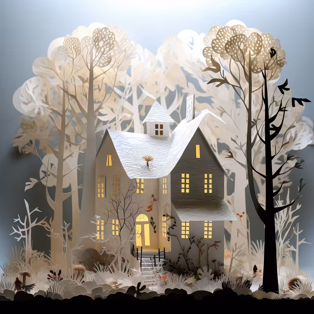 House in the woods #9