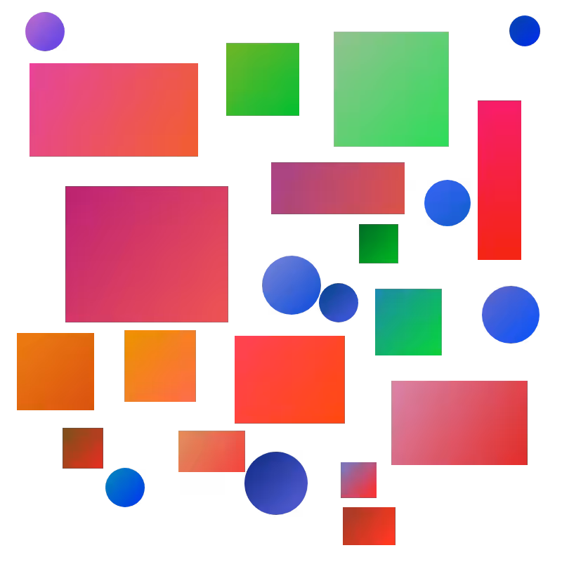 Rectangles & Circles #15