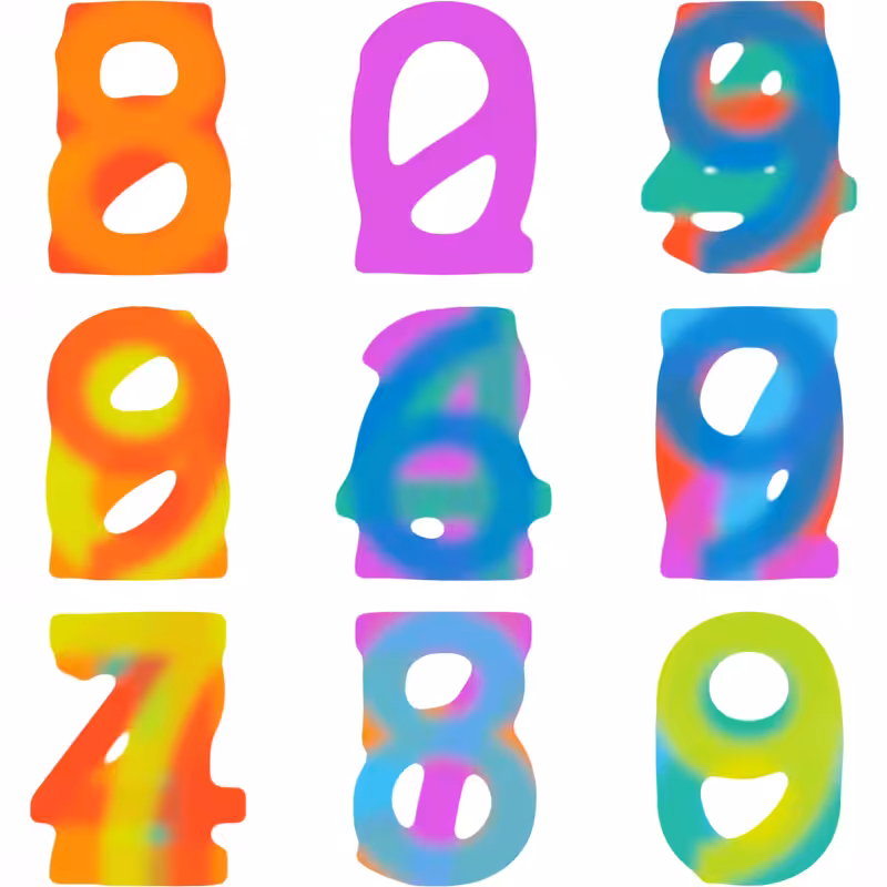 colors as numbers #9