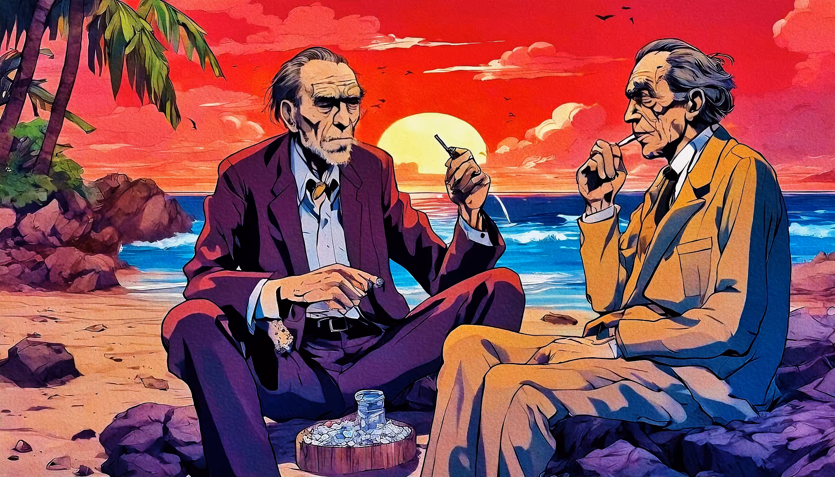 gentlemen on vacation: the conversation