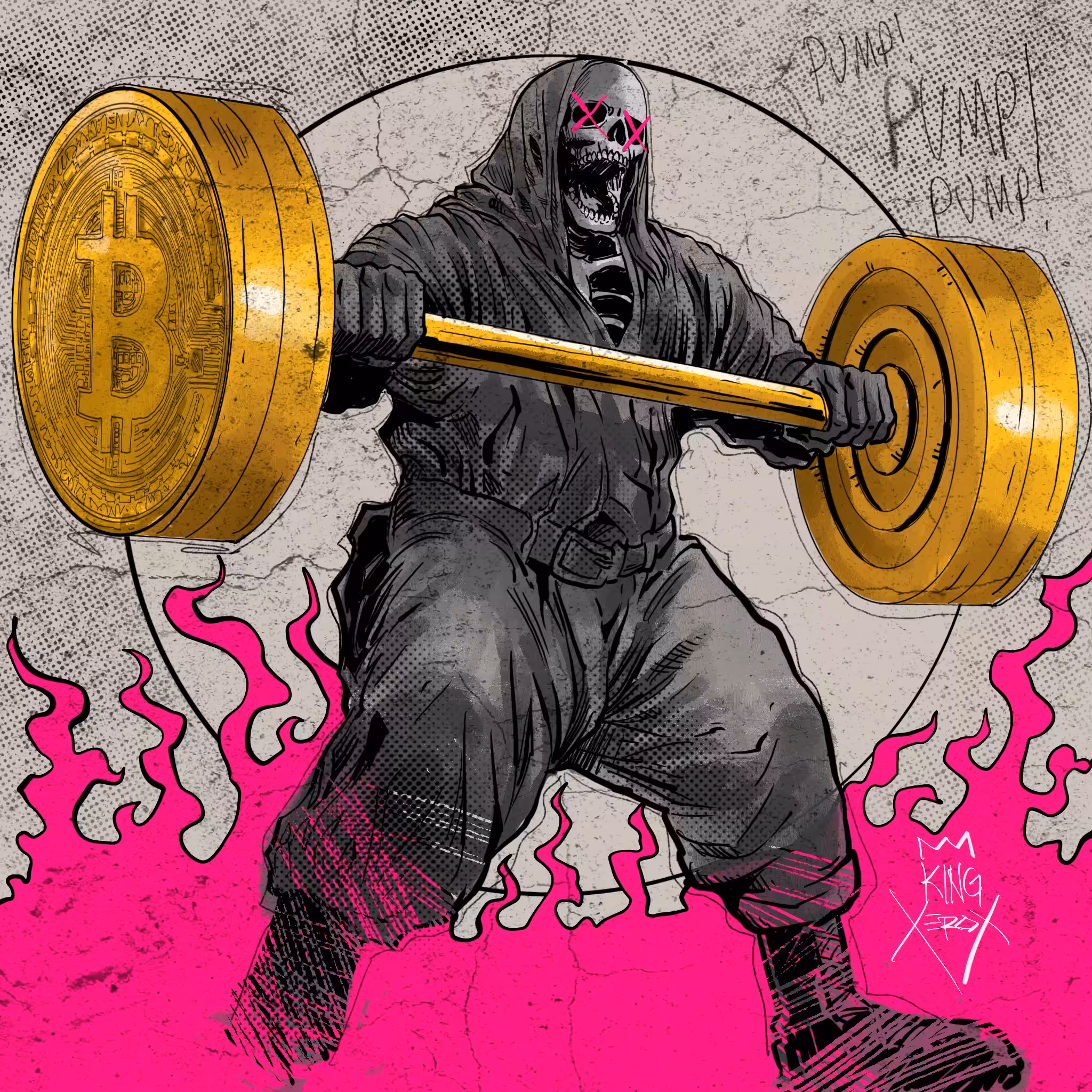 Rodeo posts: PUMPIN' WHALE