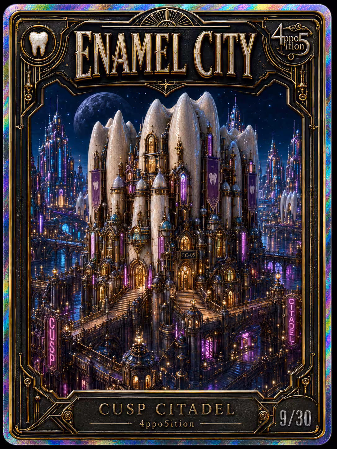 Enamel City - 4PPO5ITION Trading Cards Co.