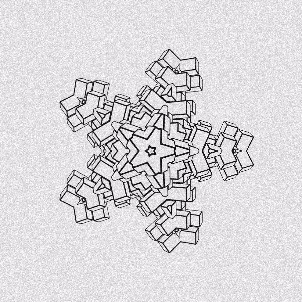 Monochrome Kaleido #297