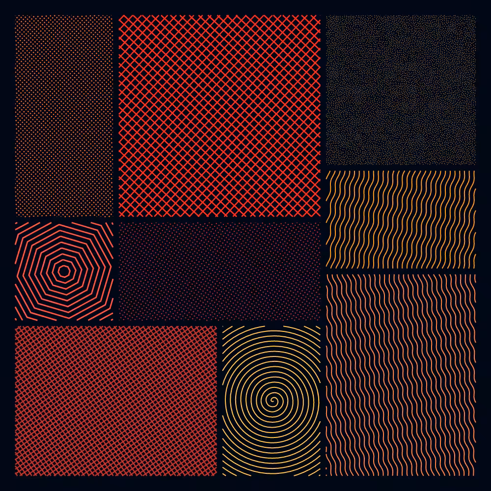 Pattern Grid  #55