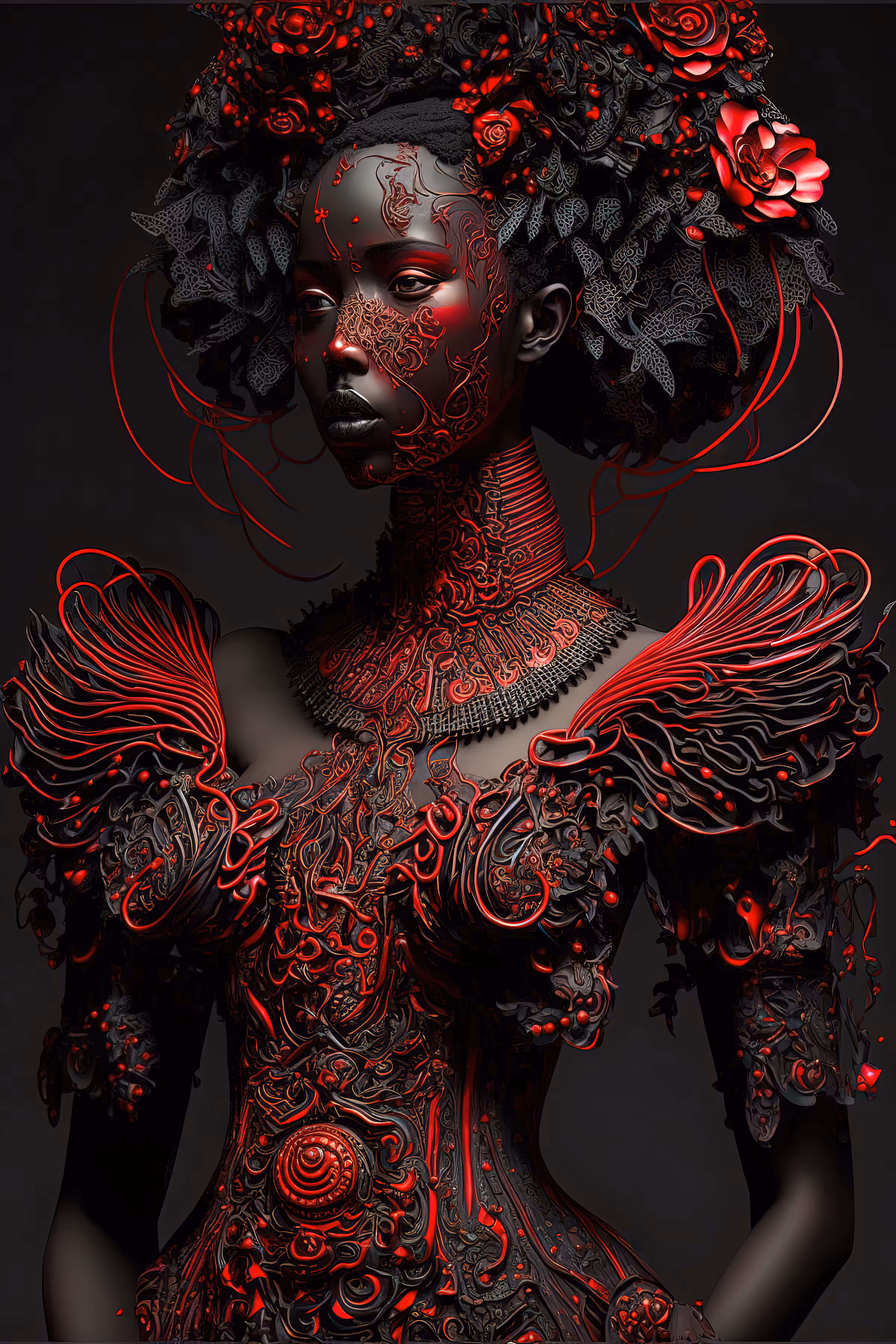 BLACK AND RED EXTRAVAGANZA