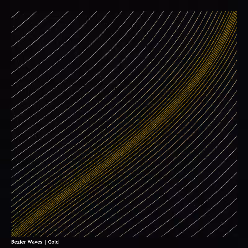 Bezier Waves #64