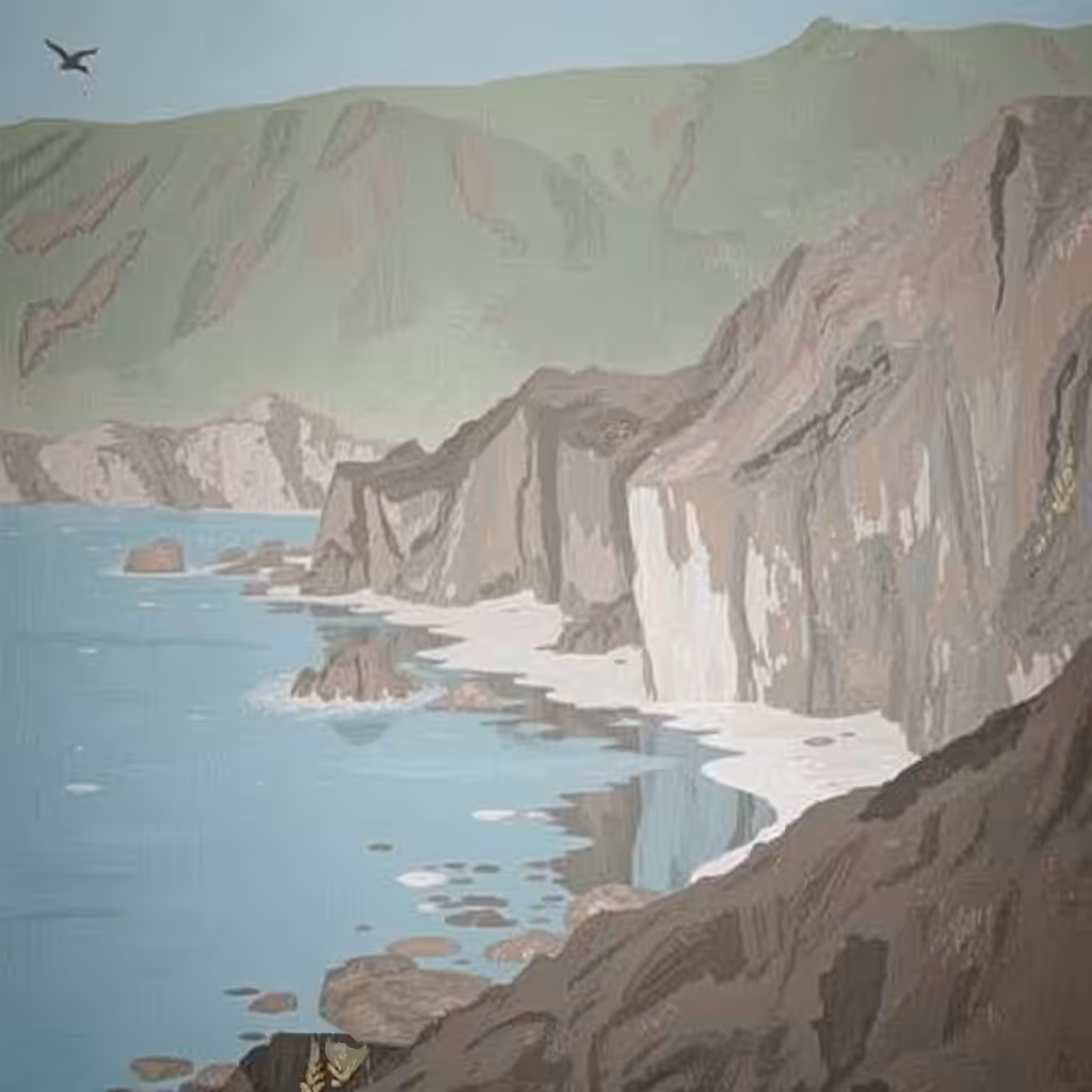 Where Earth Leans into the Sea