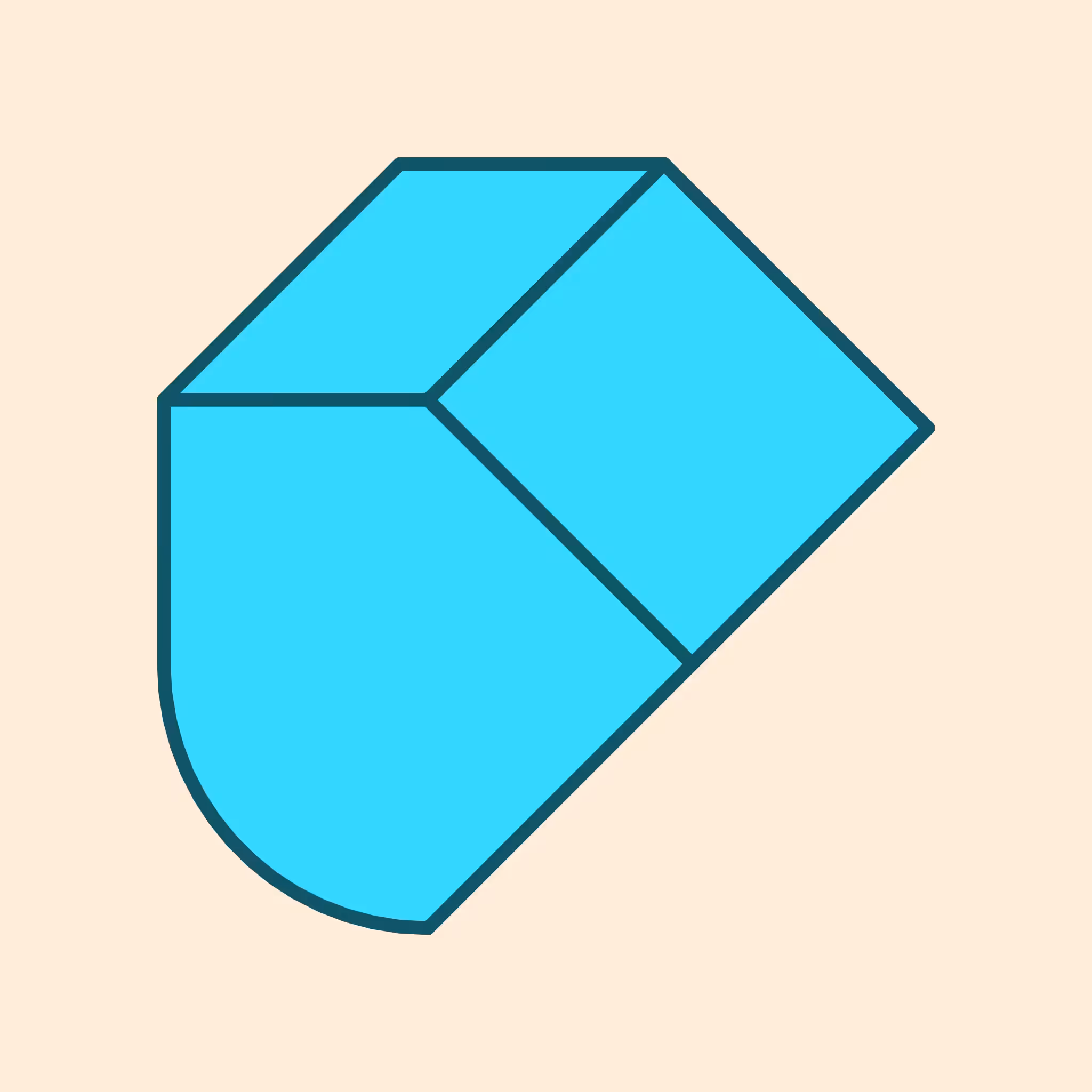 Calm shapes #1989