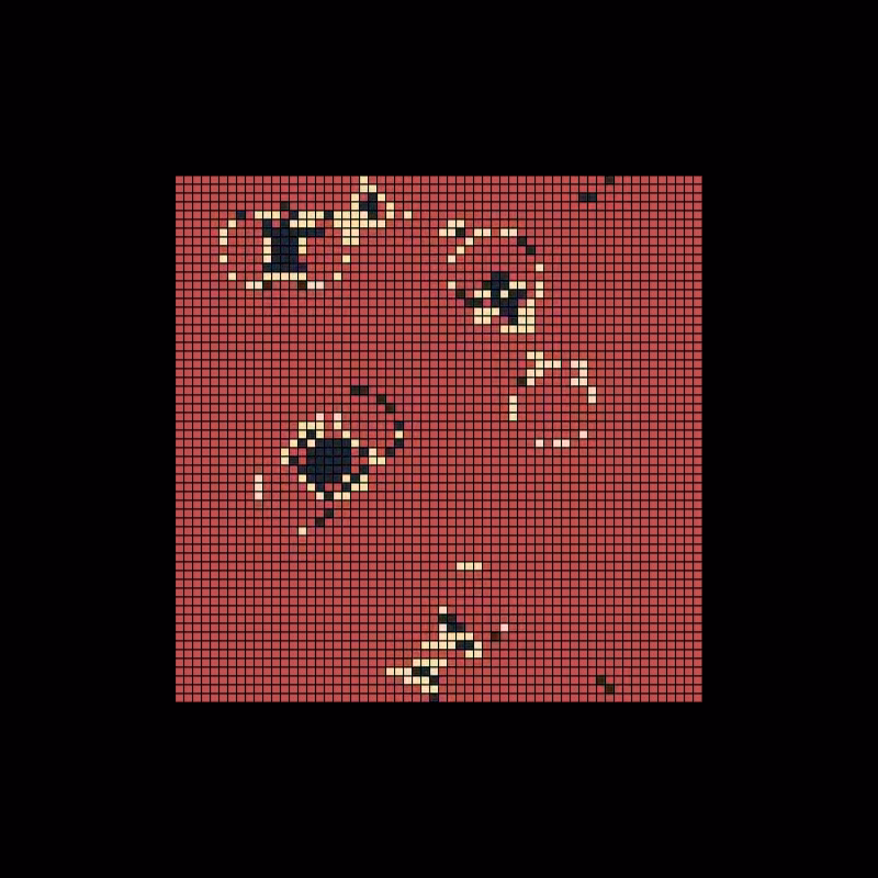 fractal memory cellular automata - FMCA #17