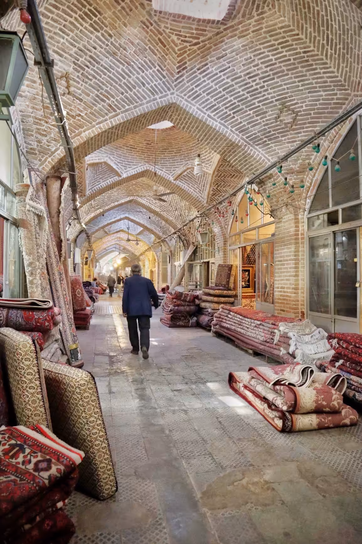Hamadan's traditional carpet  Bazar