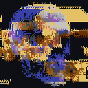 Glitched Skull #011