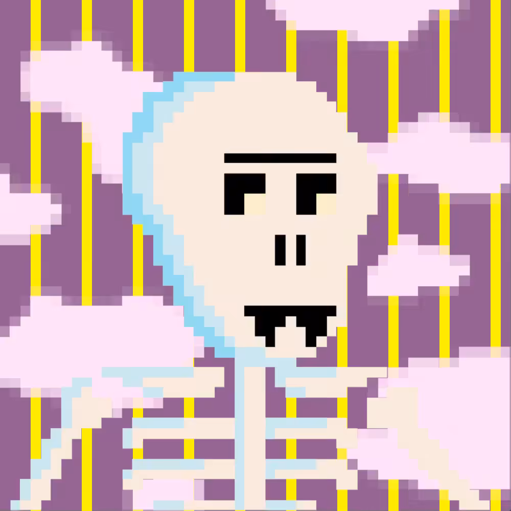 PIXEL SKULLETTI 1 #285