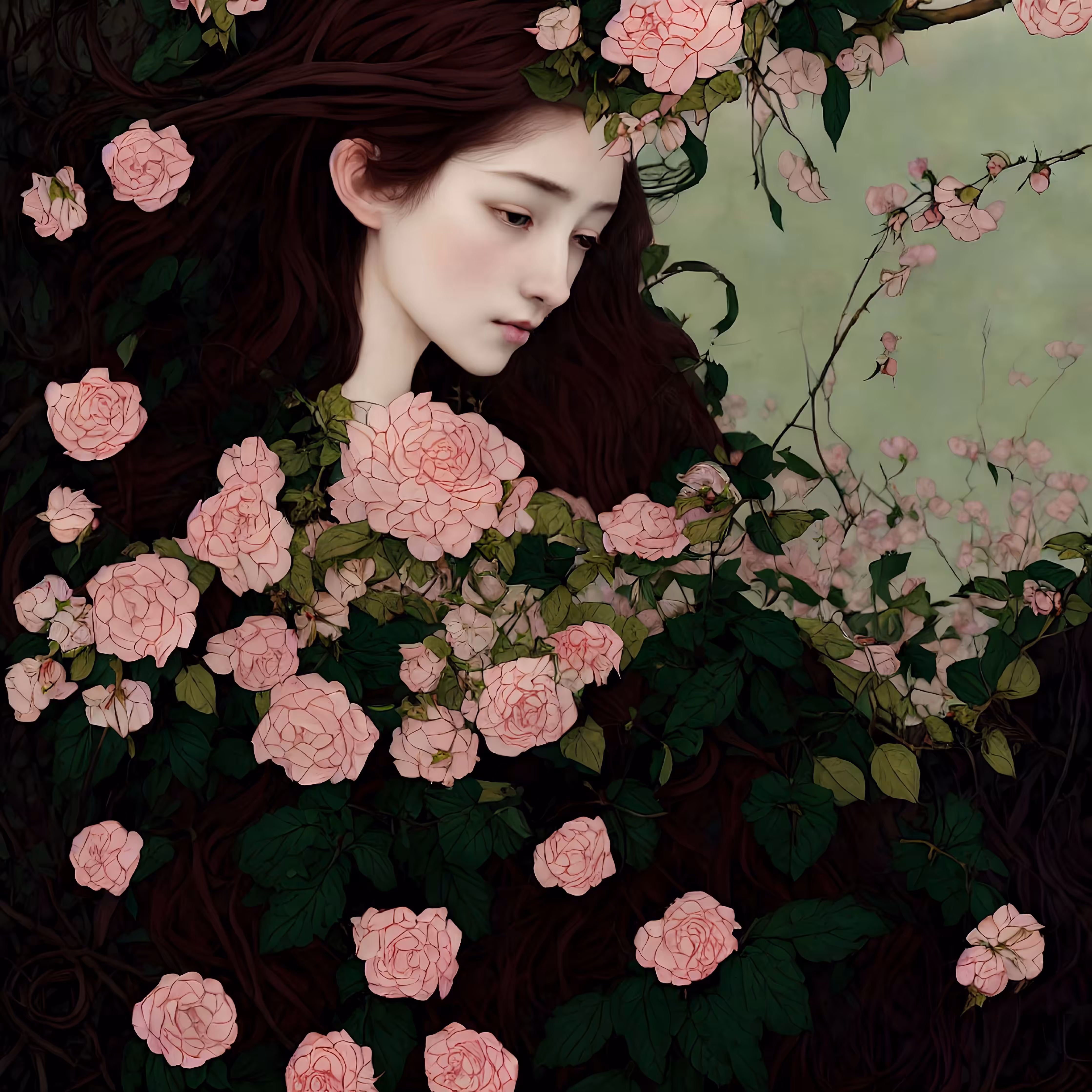 A bouquet of peonies for a birthday