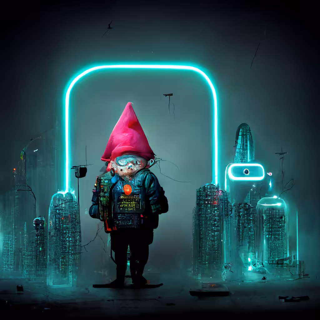 Tempus, Scarcity Leader of the Cyber Faction, walking into his time travel machine