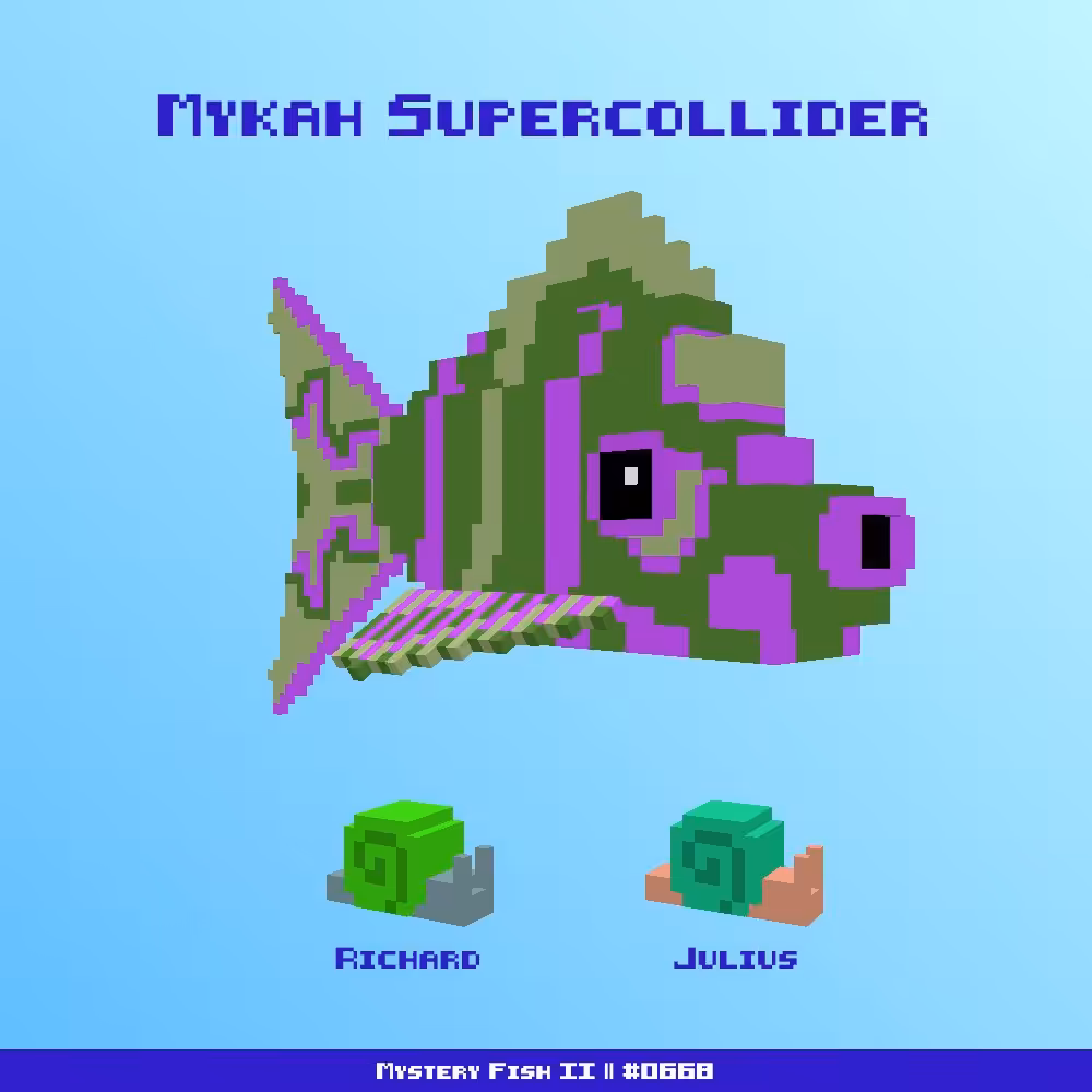 Mykah Supercollider :: Mystery Fish 0668/1000 