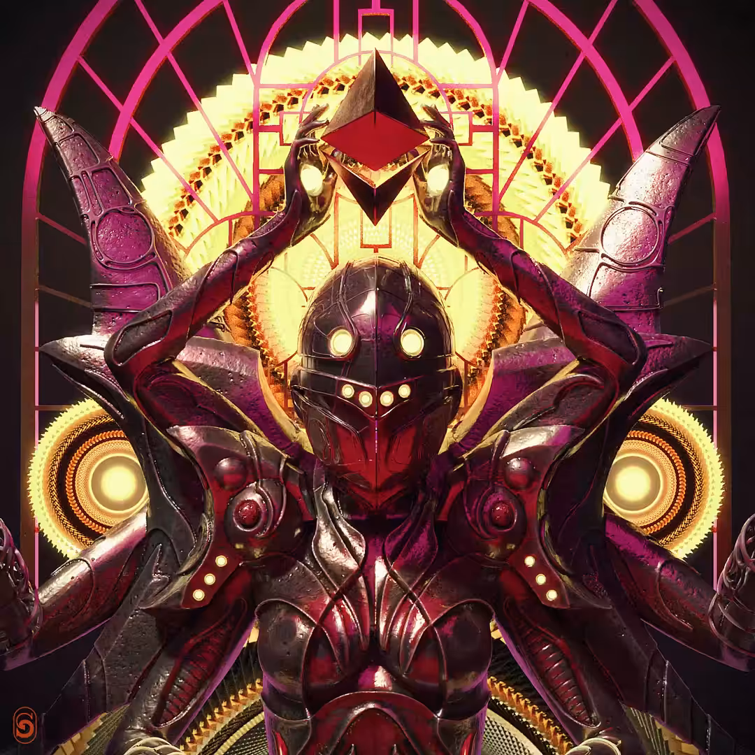 Digital Deity Motion Art