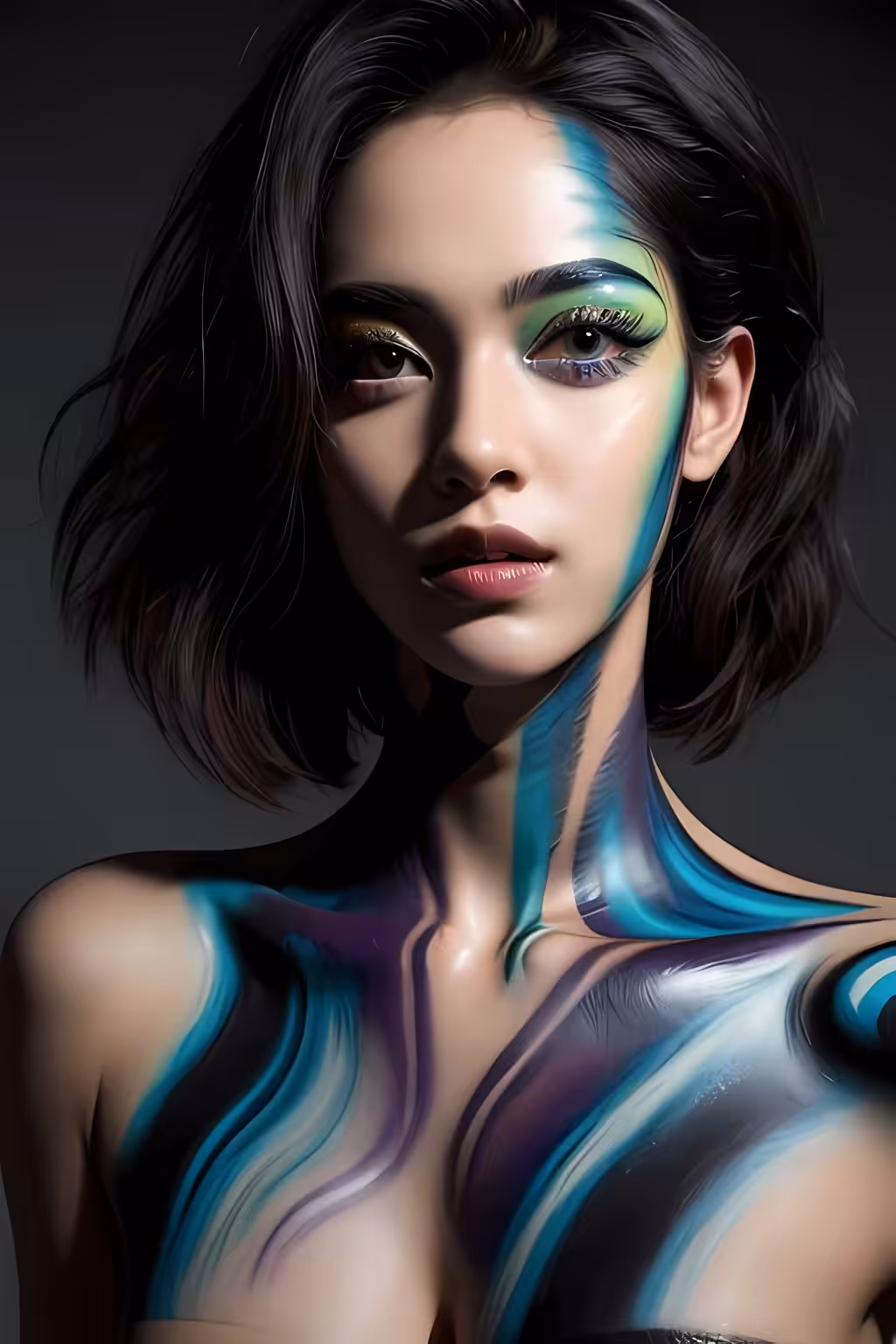 Body Art: Aquamarine
