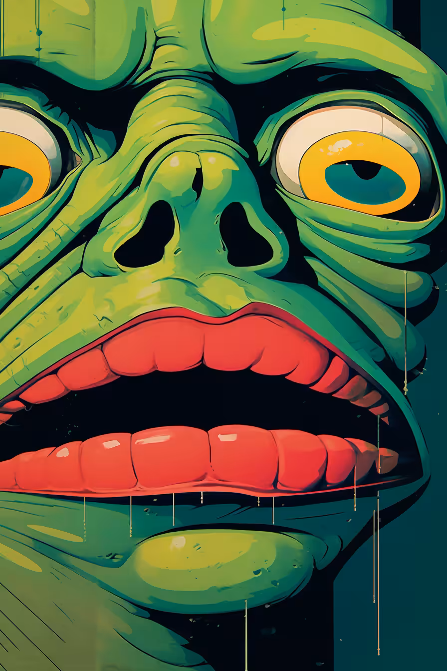 a_digital_drawing_of_a_face_that_has_a_mouth_out