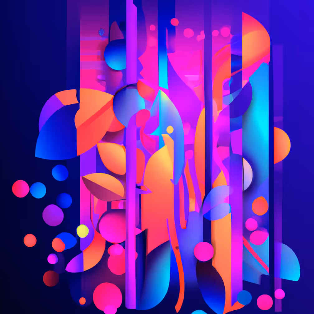 Three cycles: Blue Written Circles