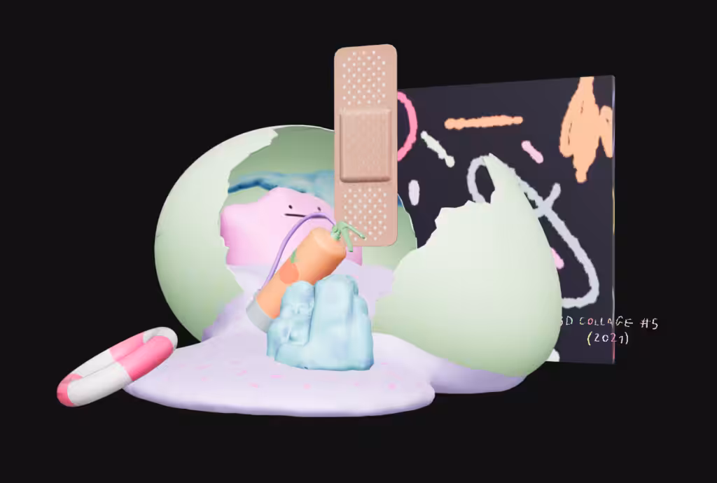 3D COLLAGE #5