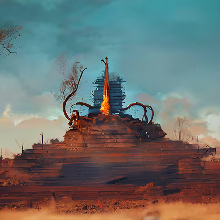 Alien Temple 005
