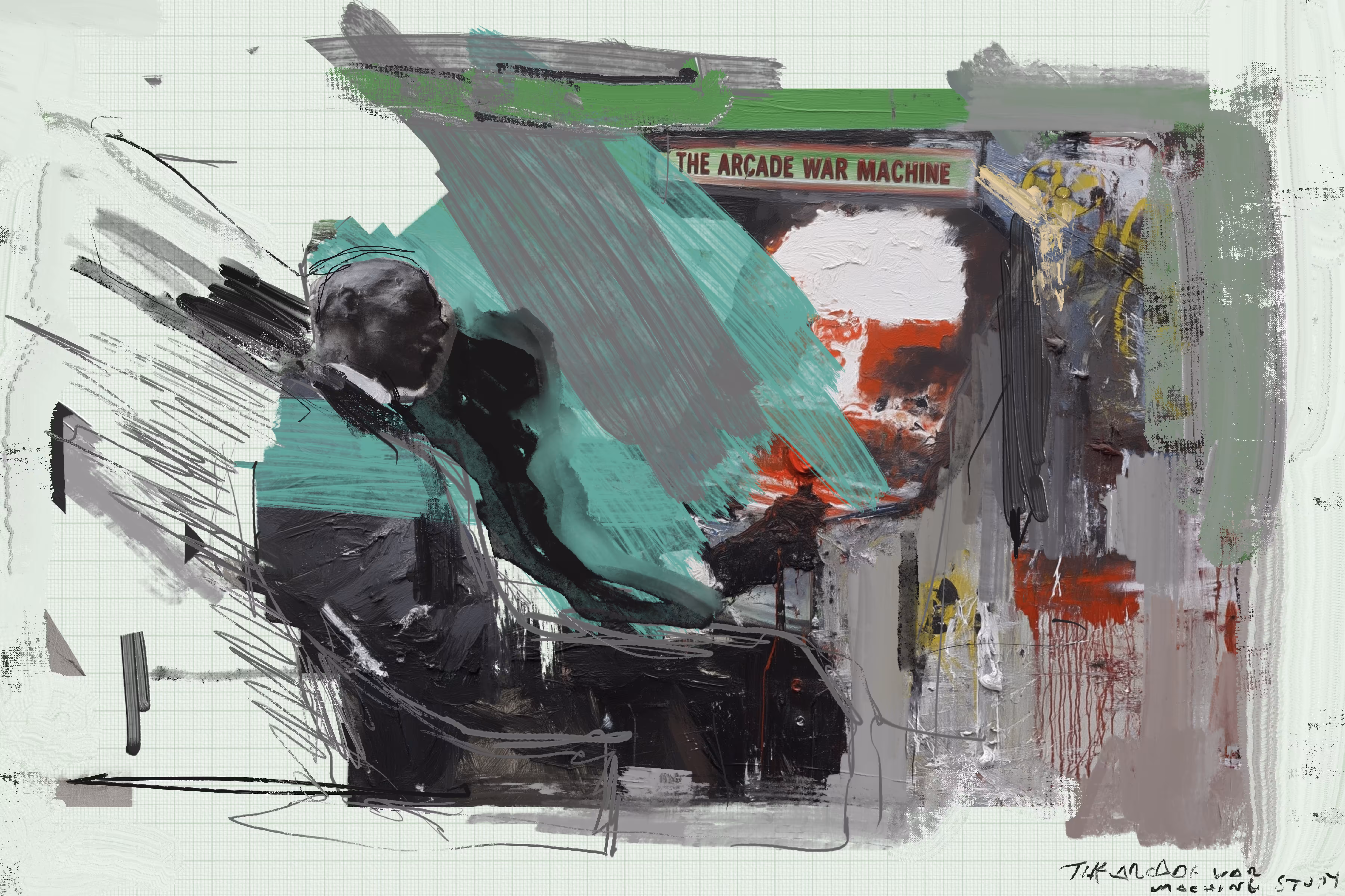 The Arcade War Machine (Study)