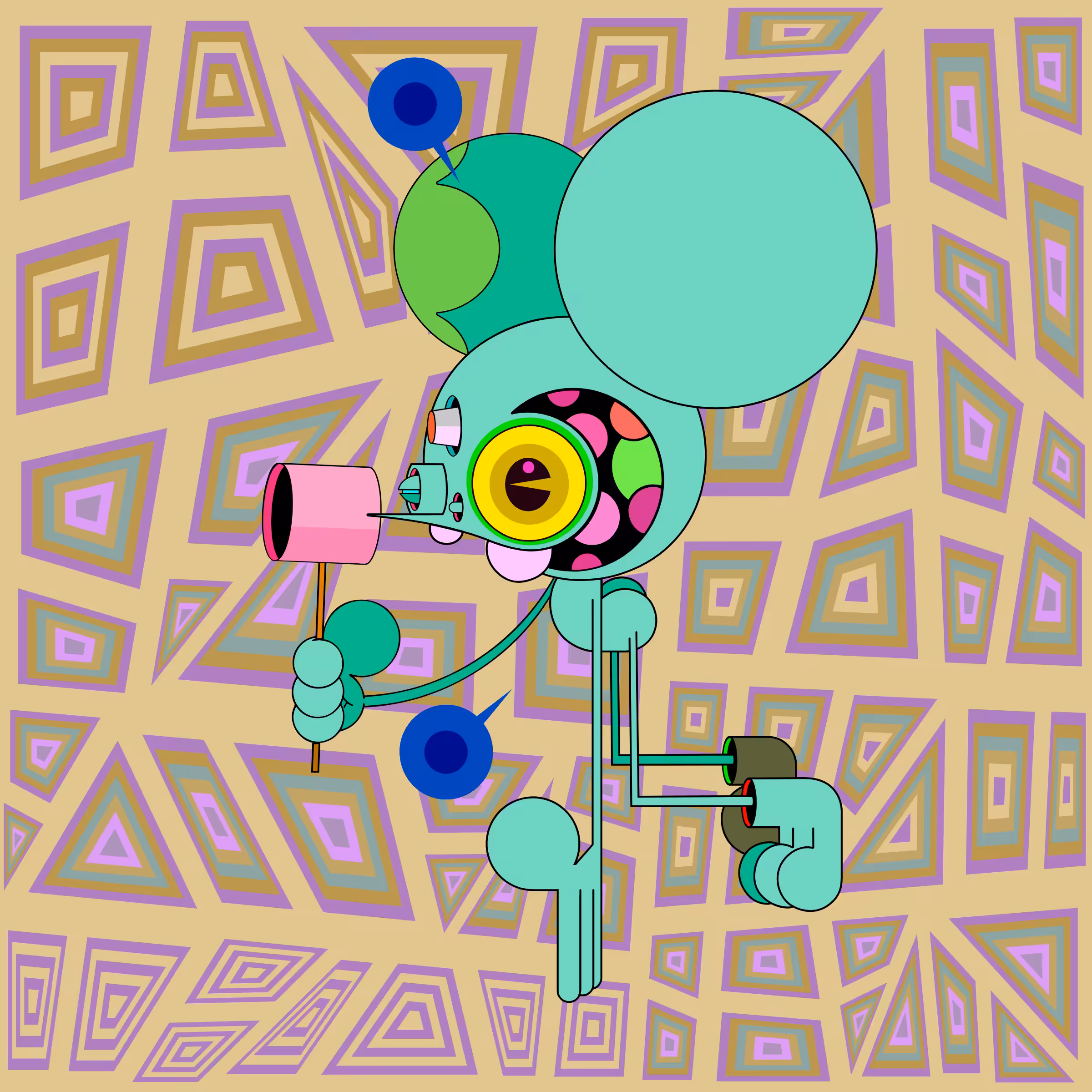 Neogen Space Monkeys #1990