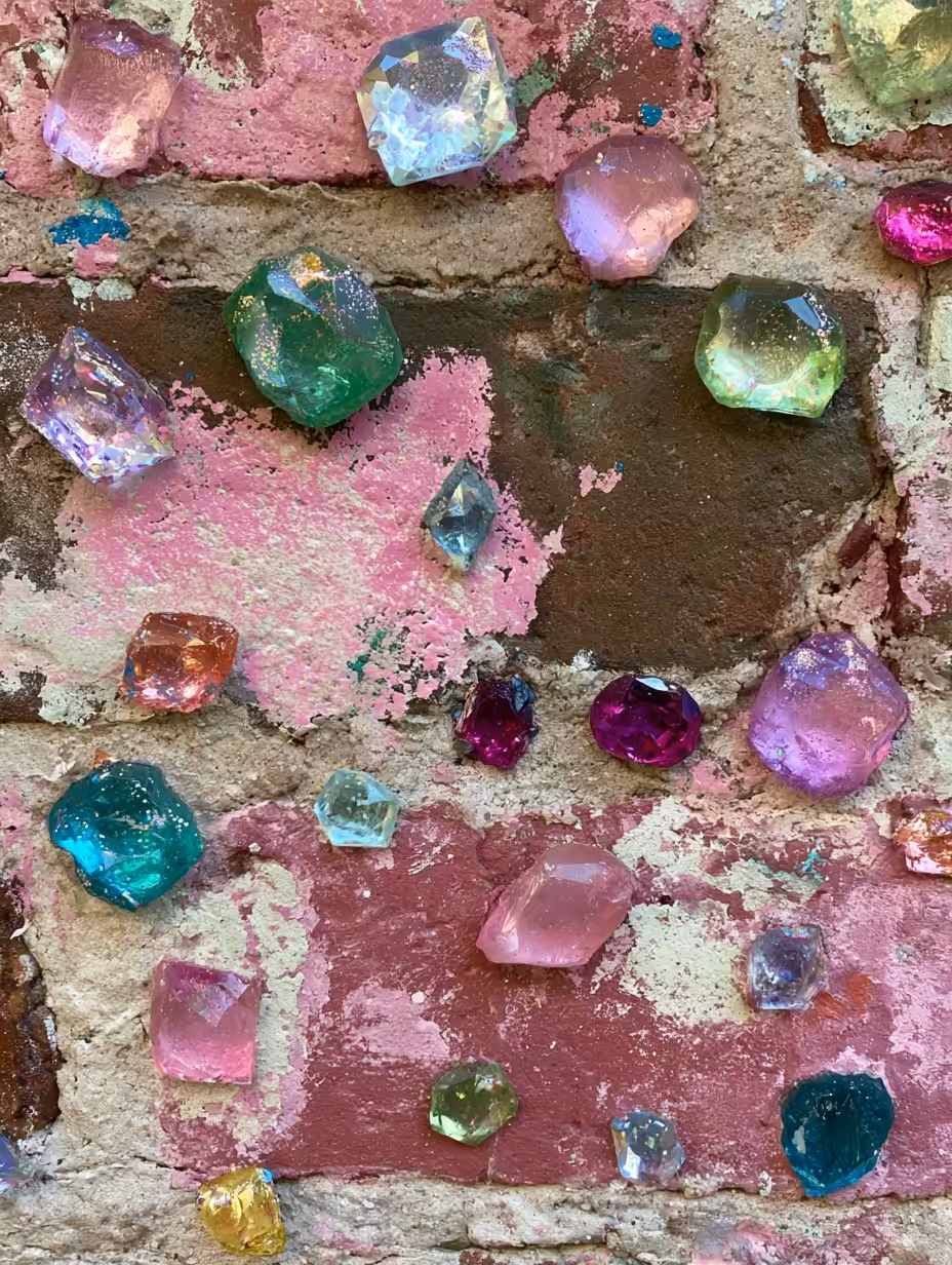talking to a pretty wall