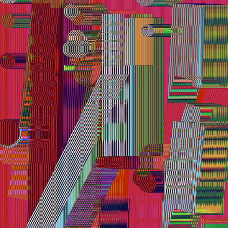 Technicolor Winter (after dead flowers) #46