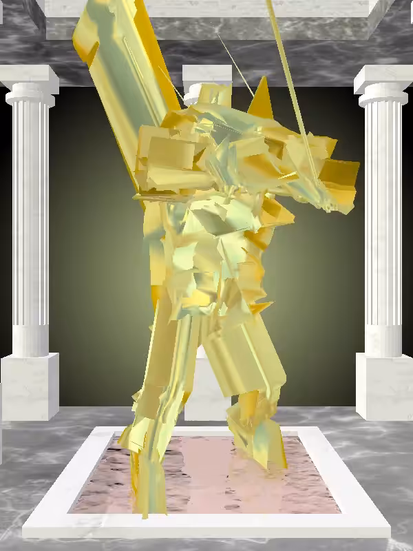 HeavenComputer: The Undying Green-Golden Goblet Man #2514
