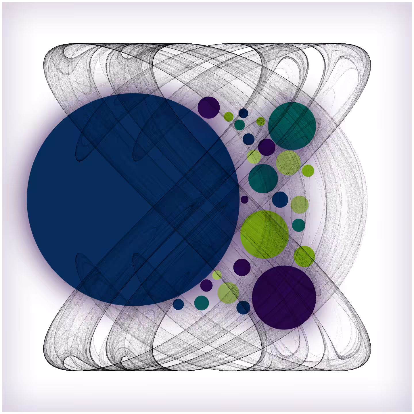 Attractors and Circles #100