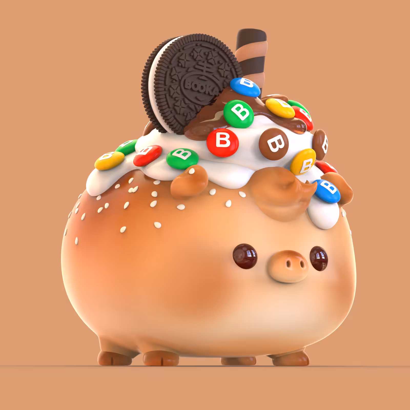 005 Booka : Cookie & Candy Cupcake