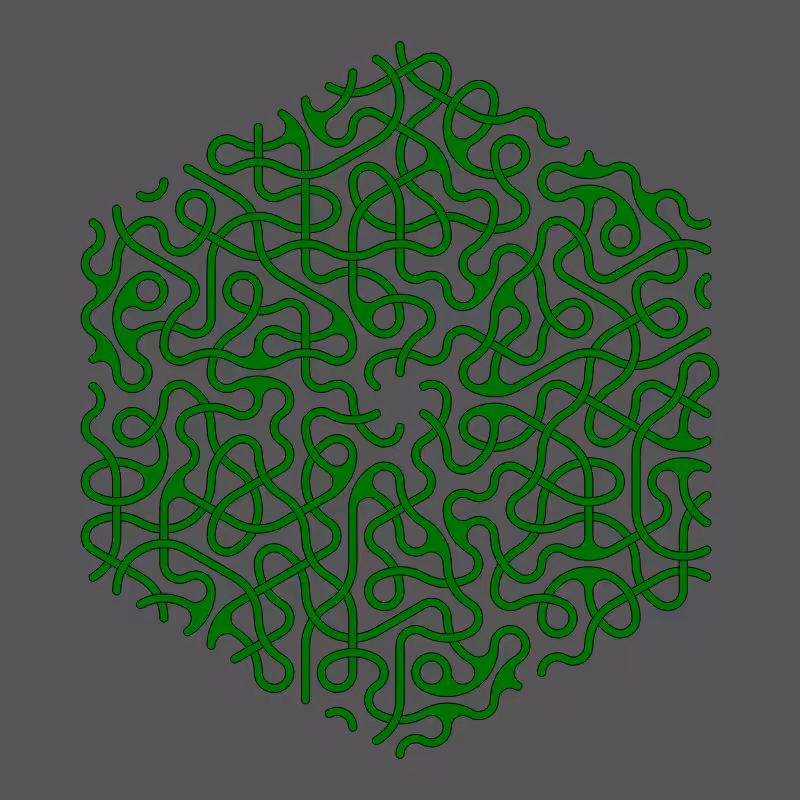 Threefold Symmetry - Dark Variations #189
