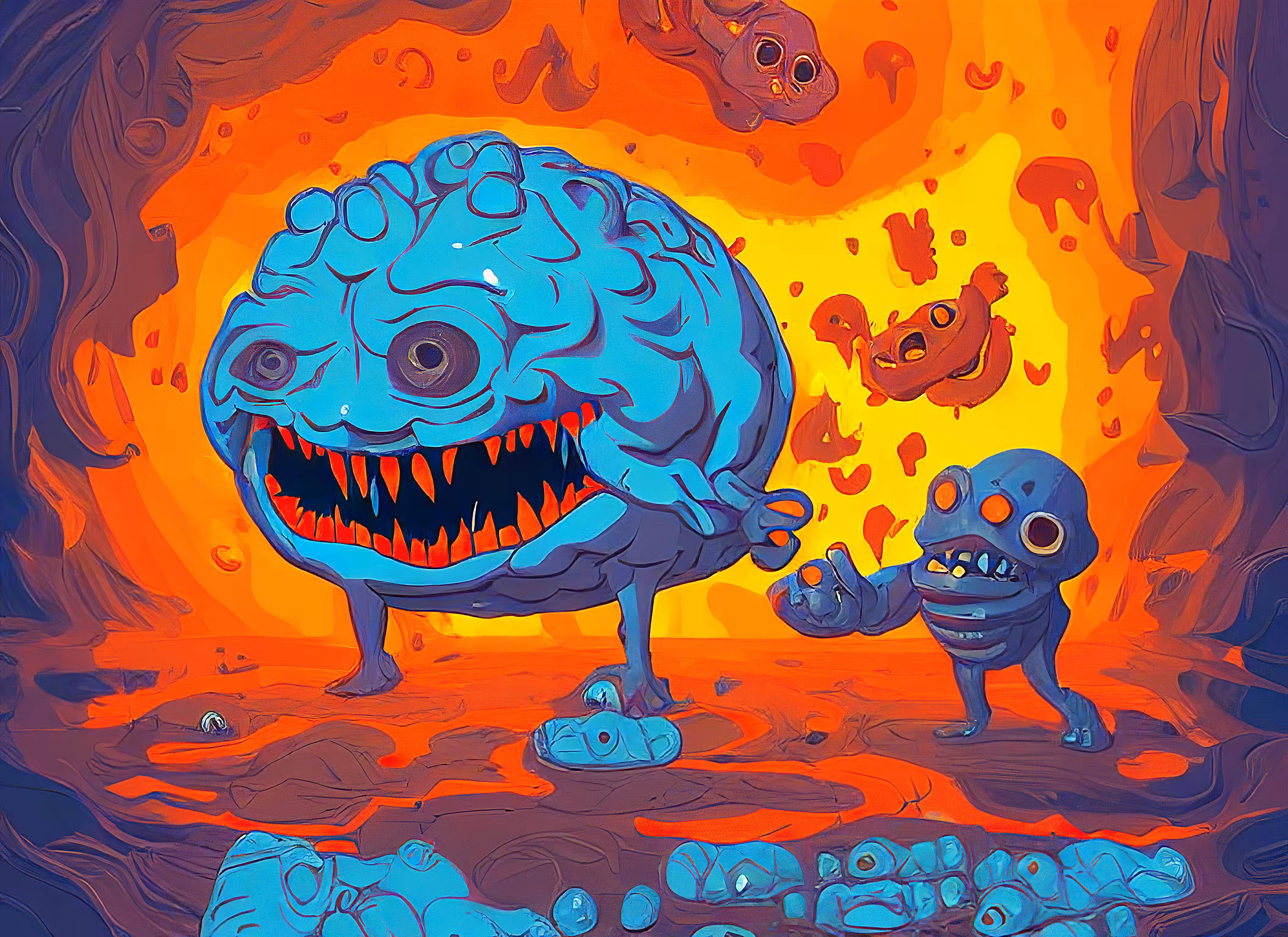 Sick Thoughts in Hell