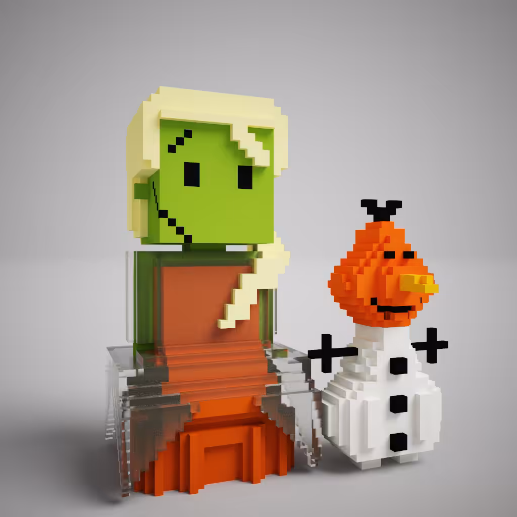 Voxed Stars  #23 Vibin Zombie Elsa