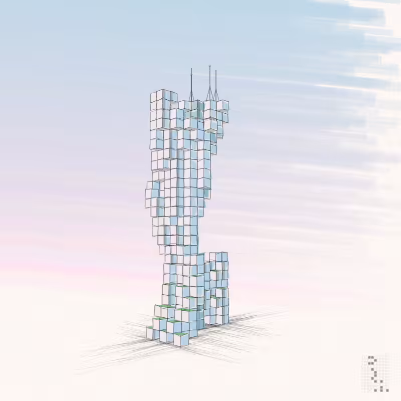 Cellular Skyscrapers #98