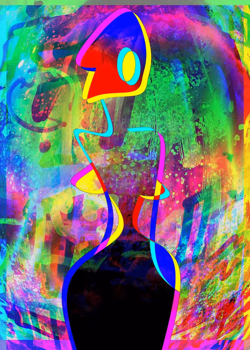 Glitch Lady Version 1