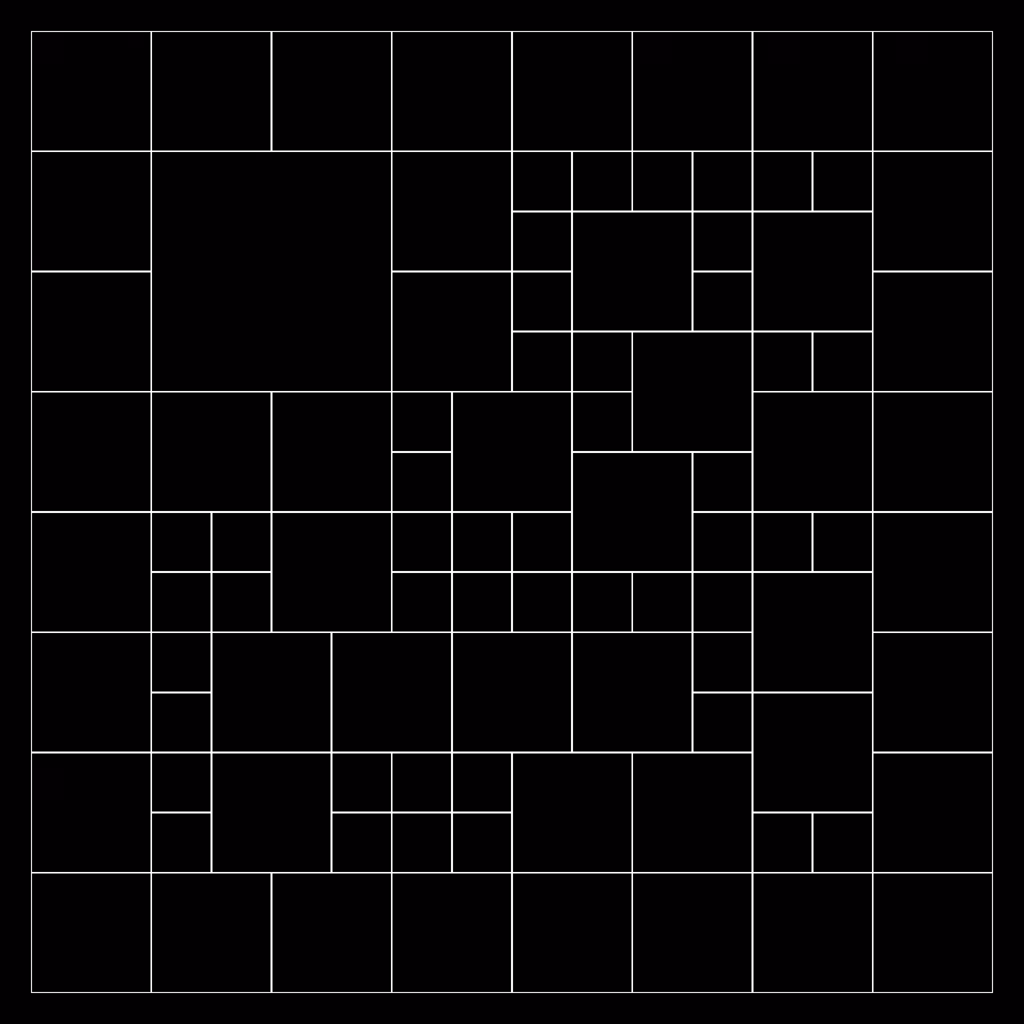 Uniformly-Random 12x12 with 2x2 Border