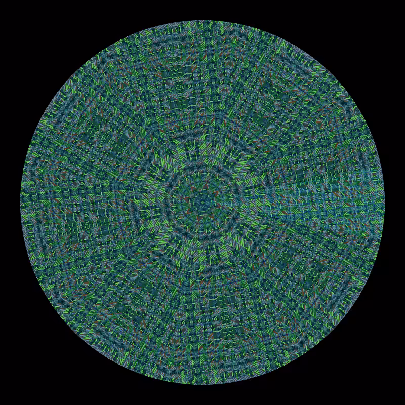 Binary kaleidoscope #181