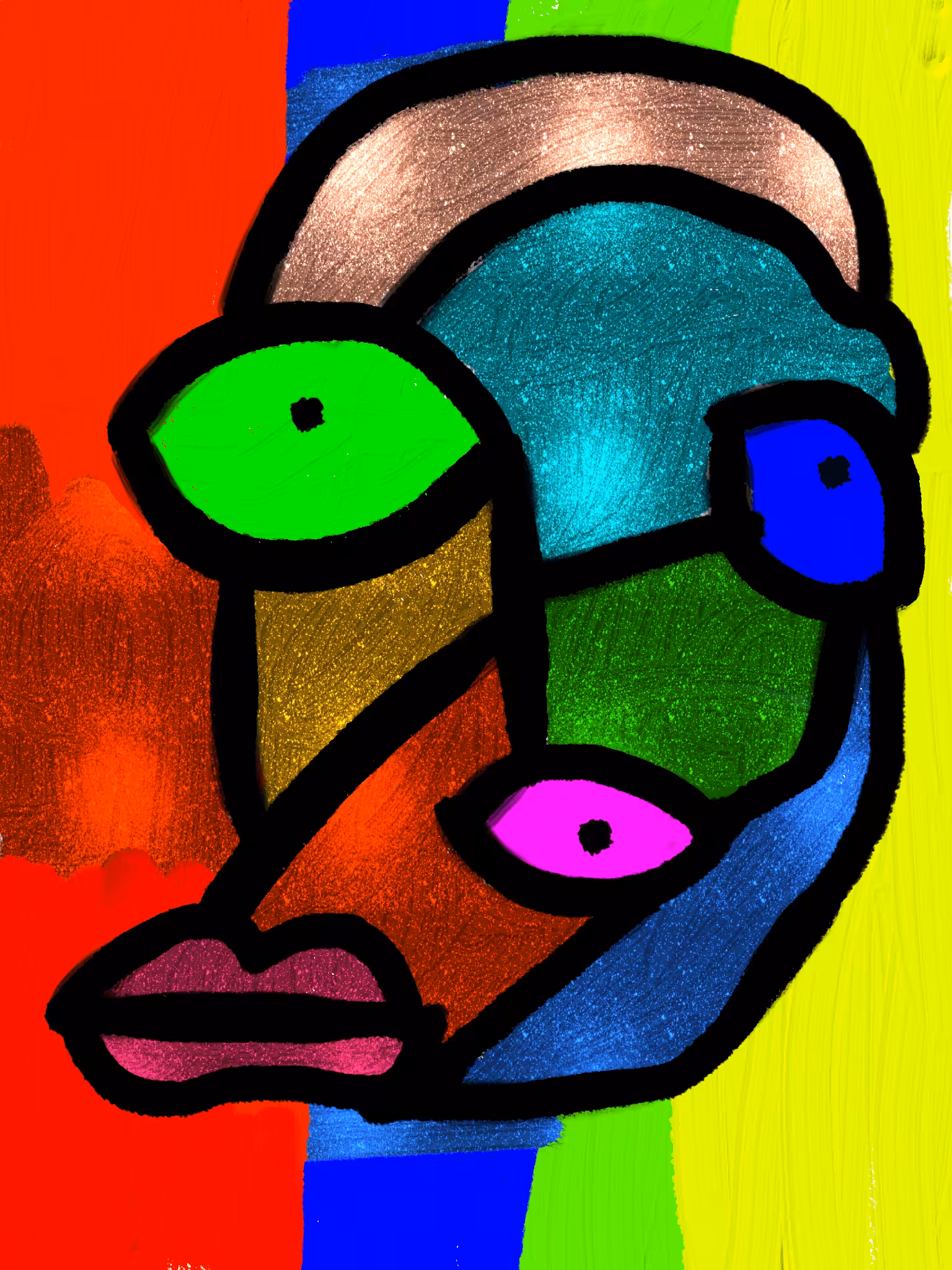 "The Man with 3 Eyes" by Jacob Mesa