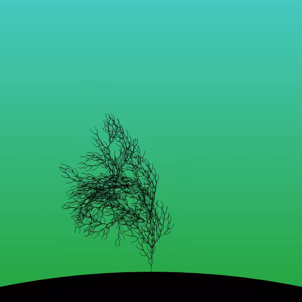 Fractal-Lsystem Tree #106