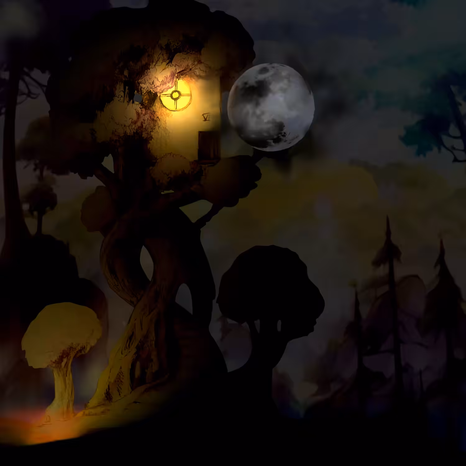 House n°6 : The moon & the Egg