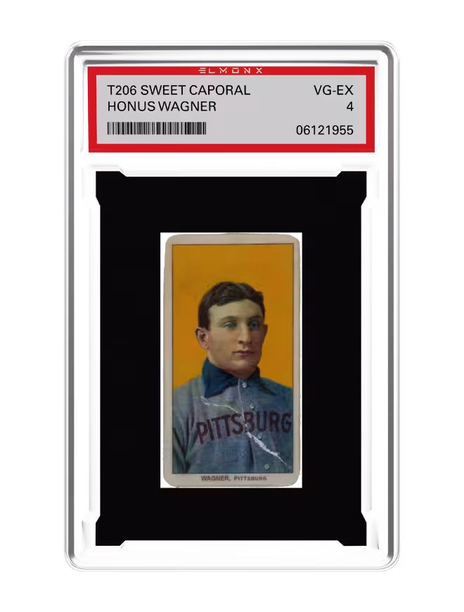 T206 Honus Wagner VG-EX 4 #36/76