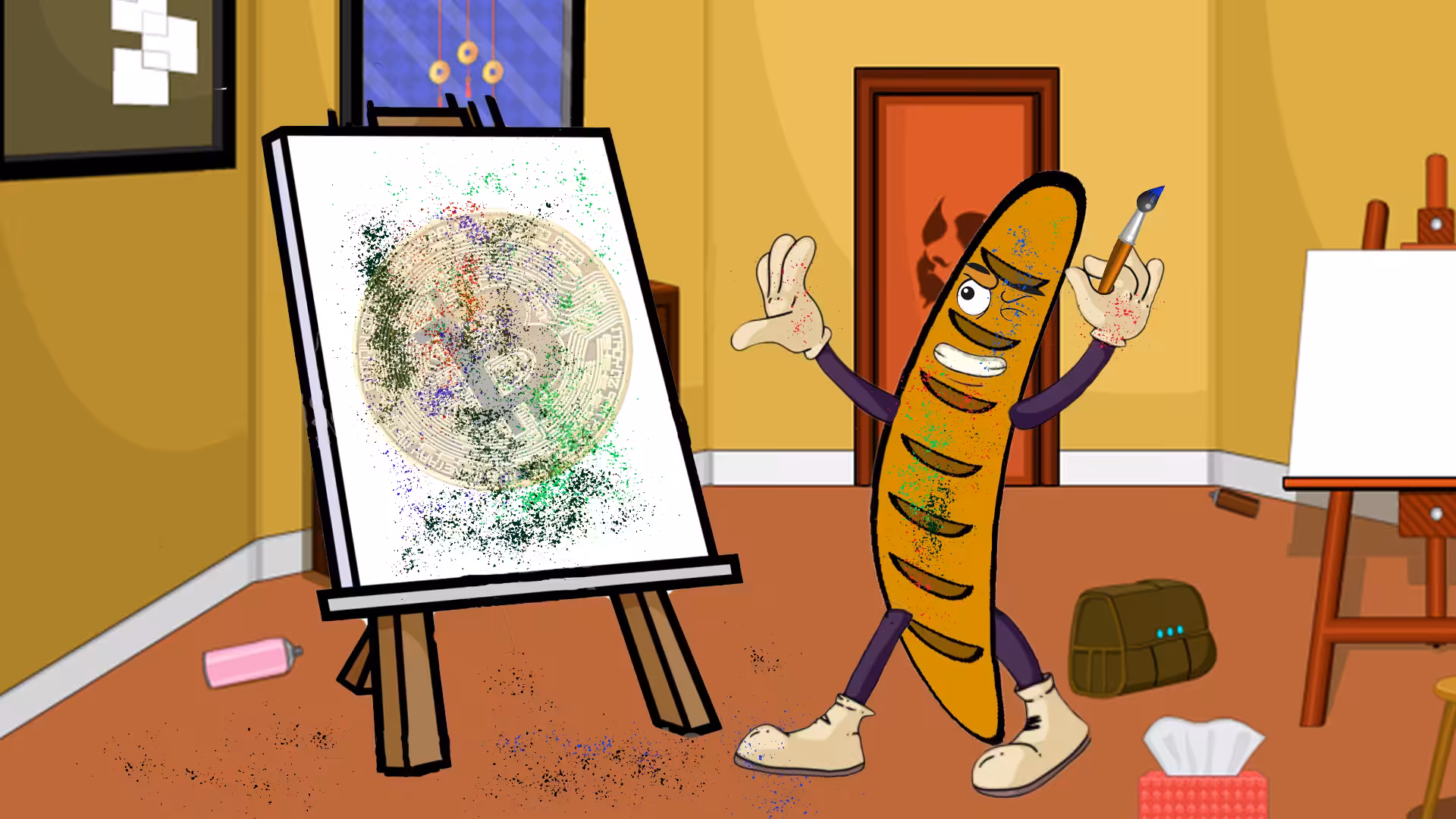 "Mister baguette"#1 by HXMX Creator.