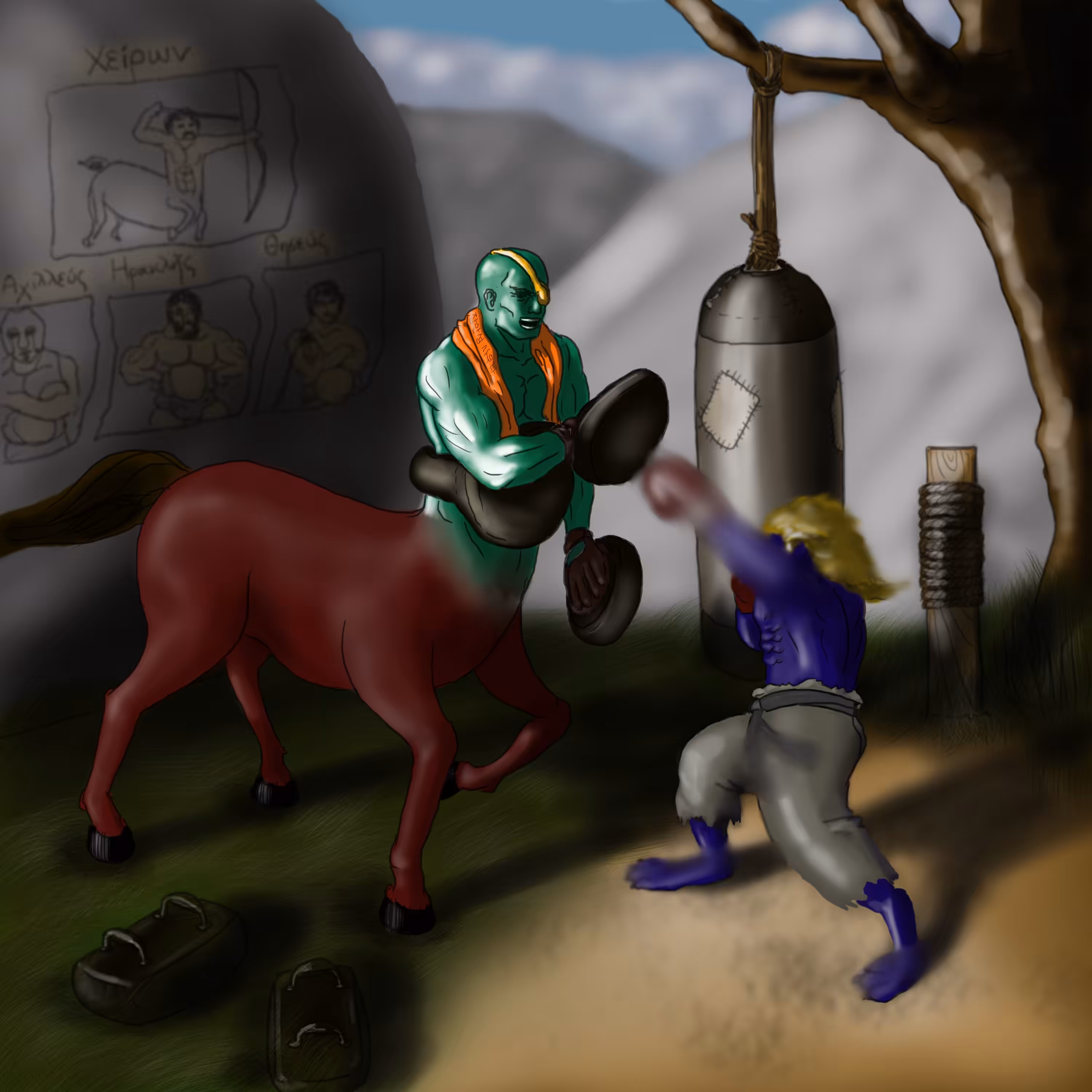 History Journey of Haetae: Chiron's Hero Academy