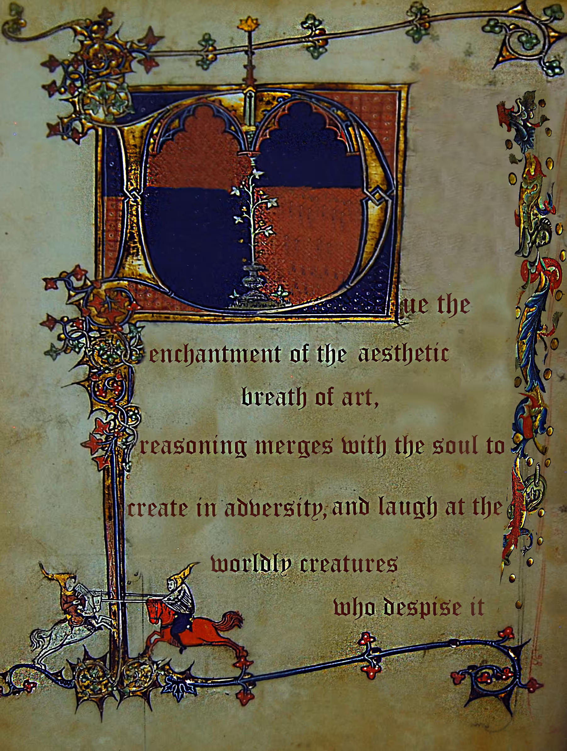 Bestiary, Imaginary Beings | Blue & dark hours