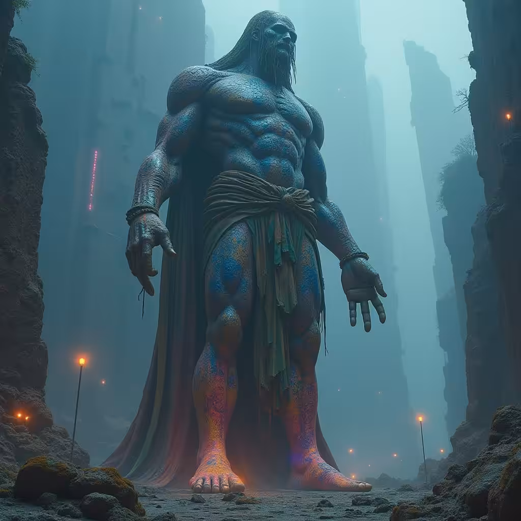 NightCafe Creations: Colossus 1