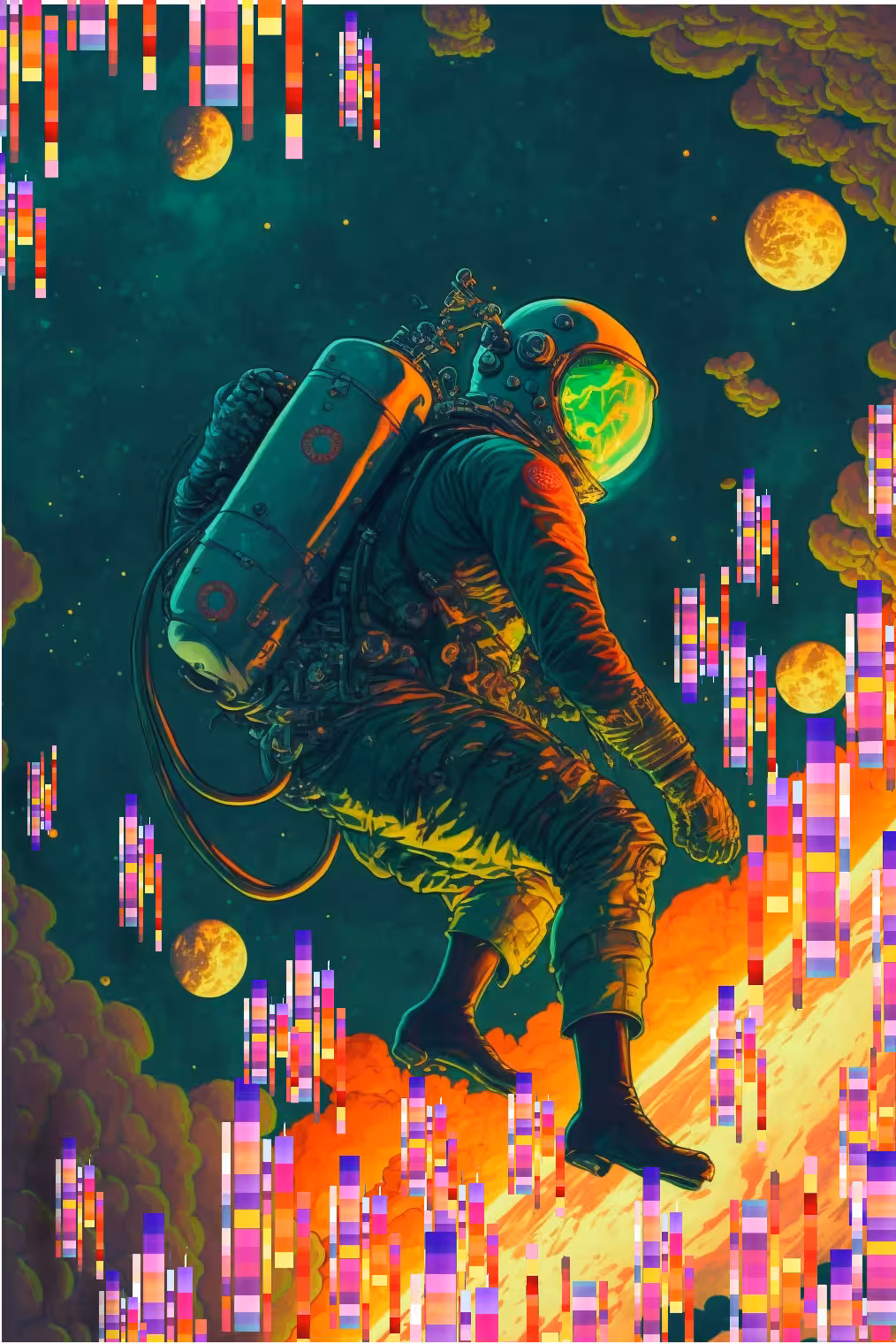 Breakdown of space