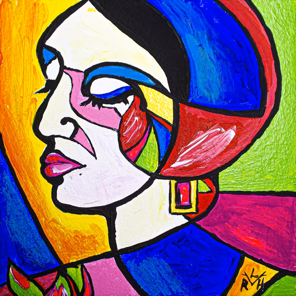 Lady in the Spring Garden