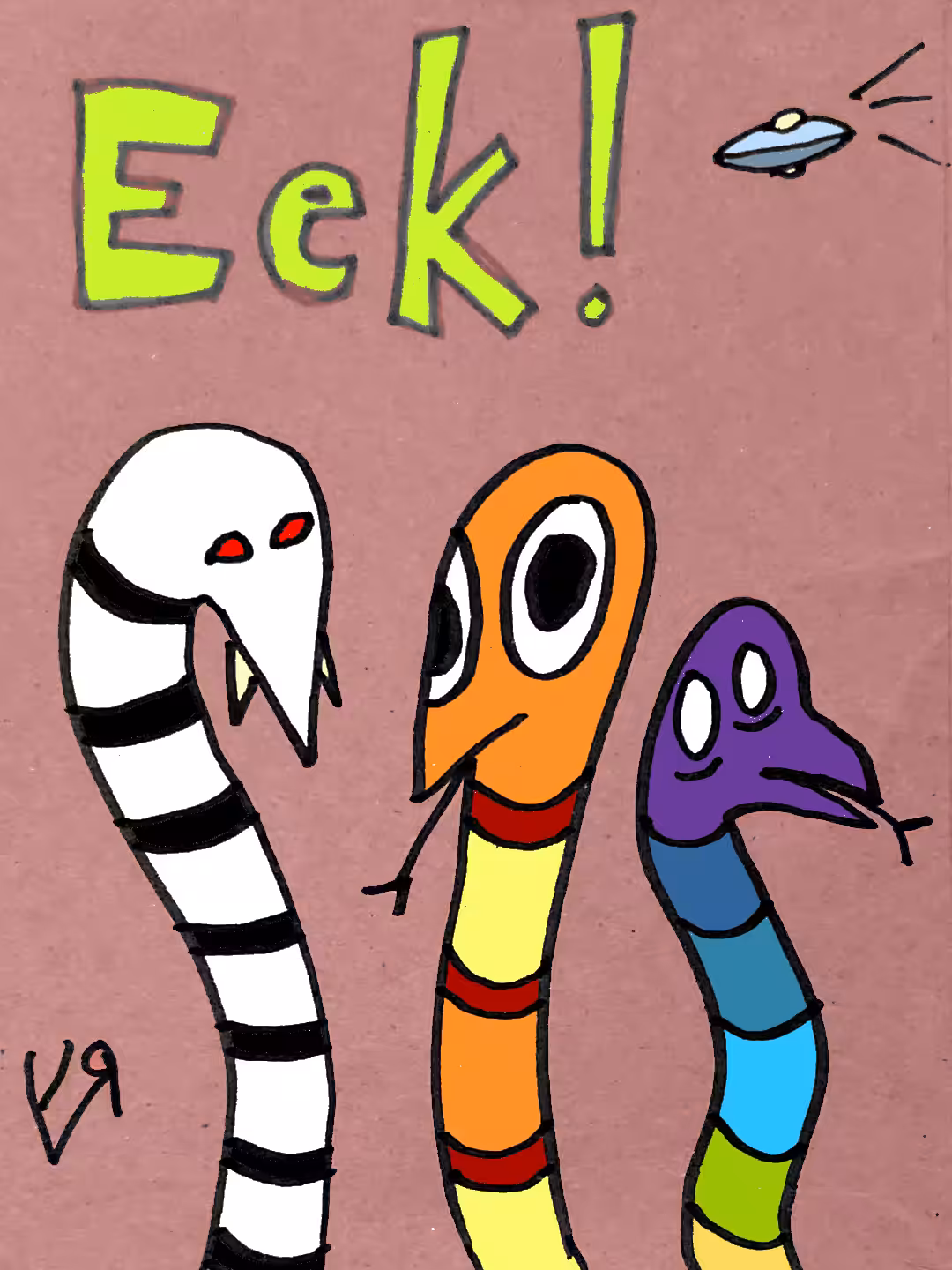 "Eek!" by Richard F. Yates (Holy Fool)
